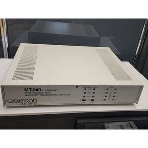 Cabletron MT-800 8-Port repeater unit networking equipment